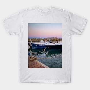 Summer Seaport Boats Sailing Sea Travel T-Shirt